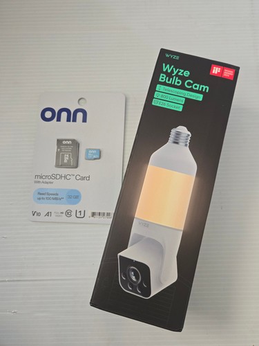 Wyze bulb cam security - cam, 2k