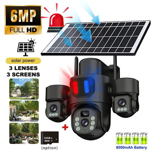 Camara seguridad solar - de,